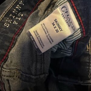 Chaps Dark Blue Skinny Jeans